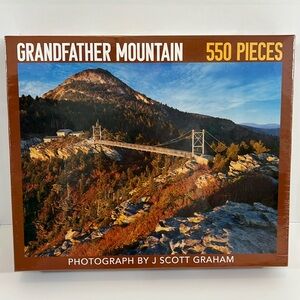 BNWT Wrapped in Box 550 Piece Puzzle of Grandfather Mountain